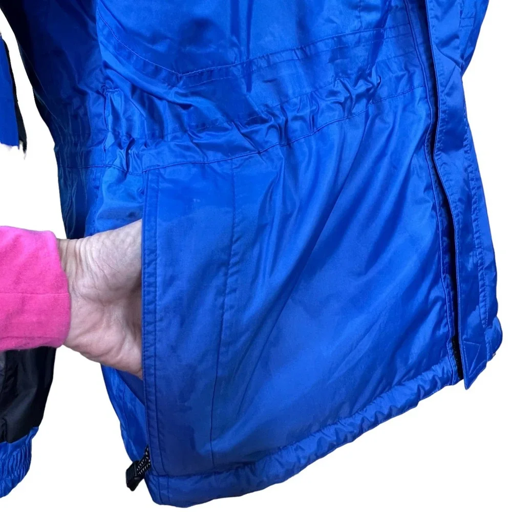 Vintage Men’s Nordica All Terrain Insulated Blue Ski / Snow Jacket XL